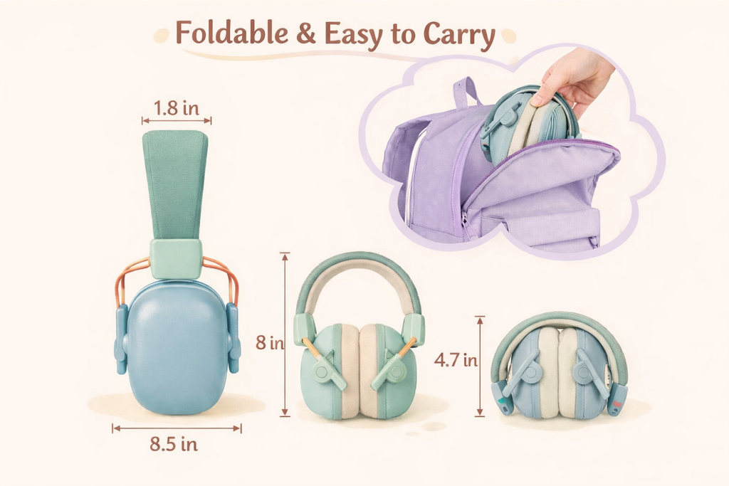 Noise-Reducing Earmuffs