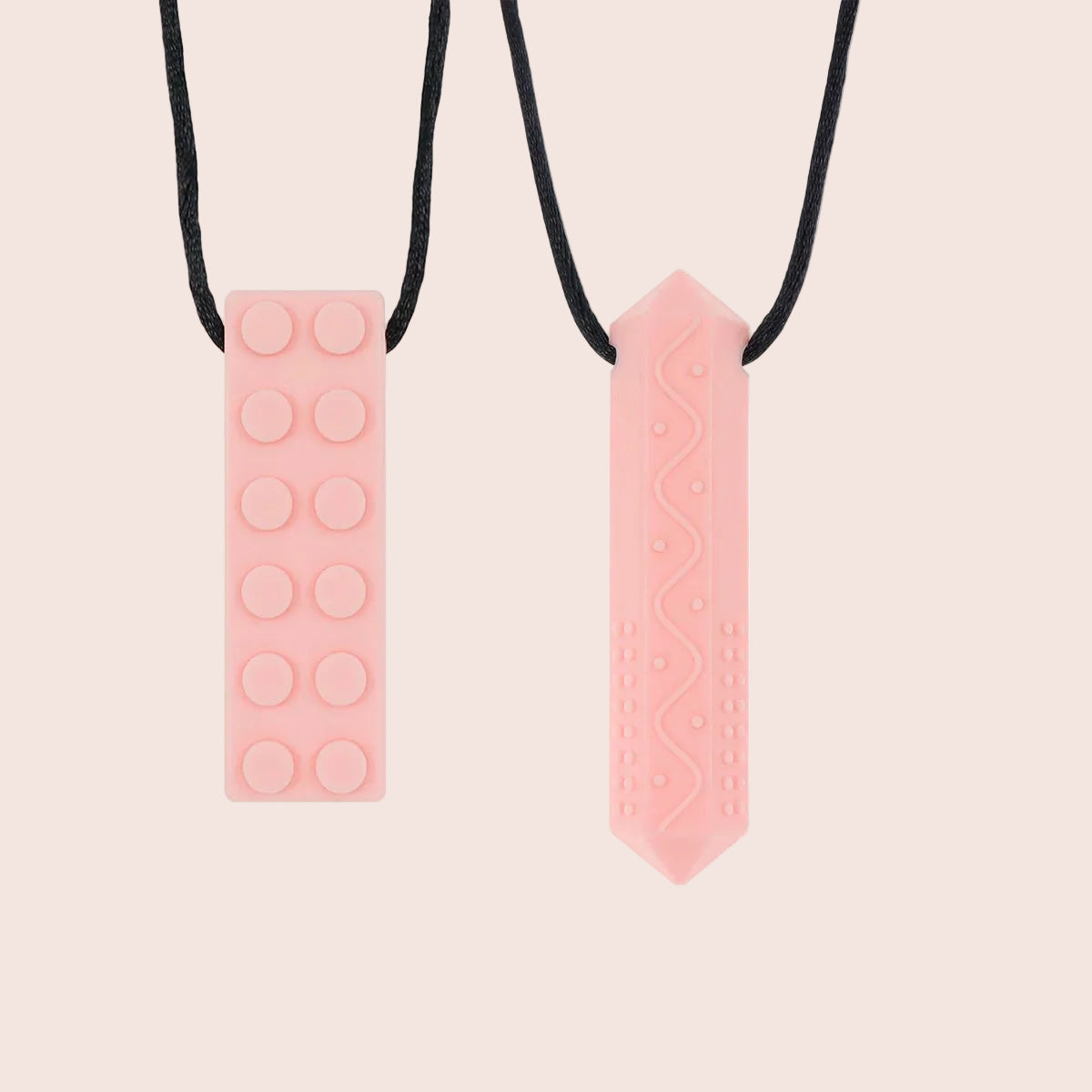 Sensory Silicone  Chew Necklaces (2 Pack)