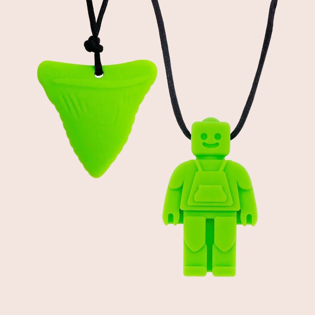 Sensory Silicone  Chew Necklaces (2 Pack)