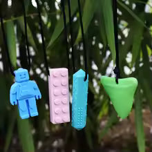 Sensory Silicone  Chew Necklaces (2 Pack)