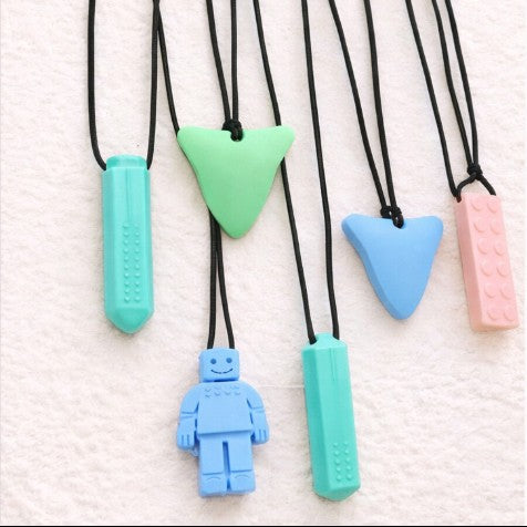 Sensory Silicone  Chew Necklaces (2 Pack)