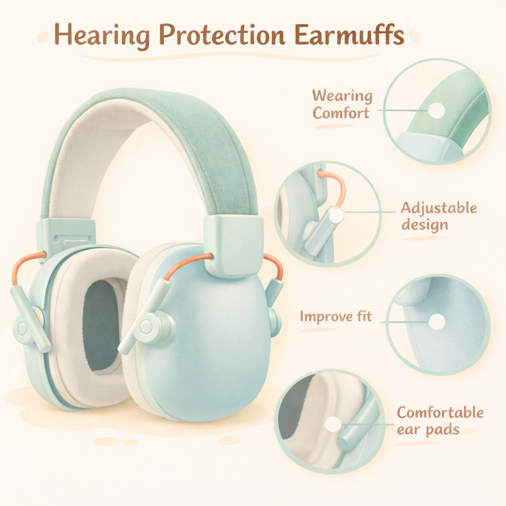 Noise-Reducing Earmuffs